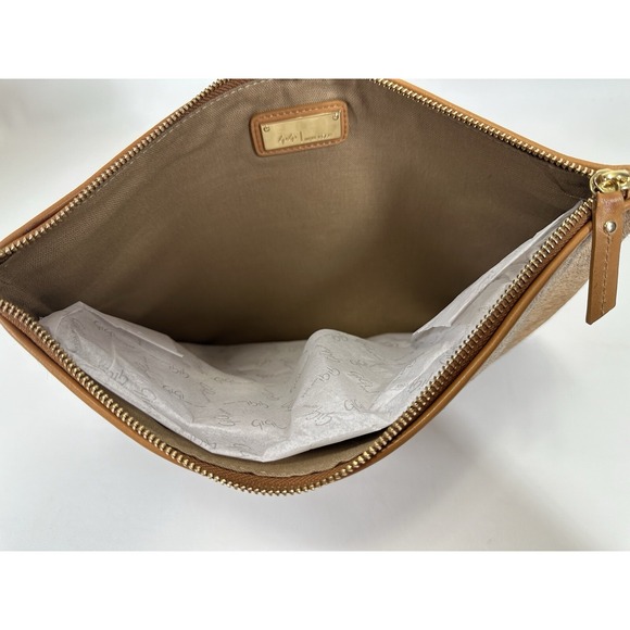 Gigi New York Uber Clutch Pony Hair Calf Hide 13.5\
